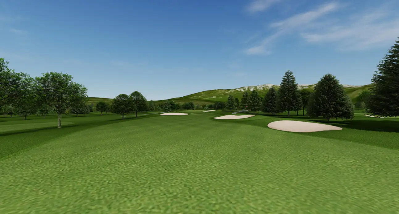 golf 3D flyover style 1